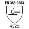 EN 388:2003 - 4222