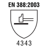 EN 388:2003 - 4343
