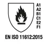 EN ISO 11612:2015 A1 A2 B1 C1 E2 F1